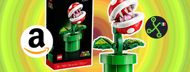 LEGO Planta Piraña tiene oferta, pero si tienes Amazon Prime el juguete de Super Mario es más barato