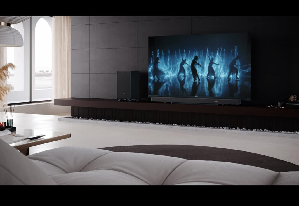 Las nuevas barras de sonido de Sharp quieren que nos montemos un cine en casa de altura: con Dolby Atmos, DTS:X y sobradas de potencia