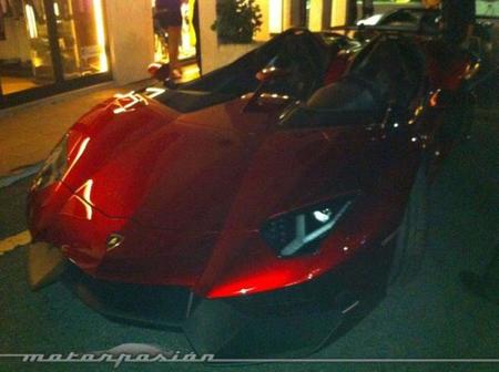 El Lamborghini Aventador J se pasea por Marbella