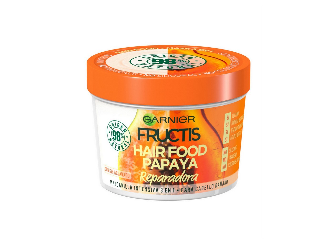 Fructis Hair Food Papaya de Garnier (390 ml)