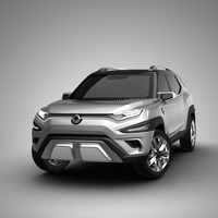 Con siete plazas y aires de Korando, el Ssangyong XAVL anticipa el futuro SUV coreano