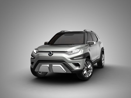 Con siete plazas y aires de Korando, el Ssangyong XAVL anticipa el futuro SUV coreano