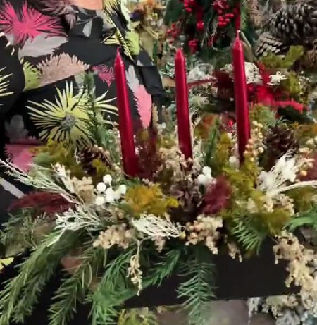 Este es el local en CDMX donde vas encontrar hermosas coronas para decorar en Navidad desde 250 pesos