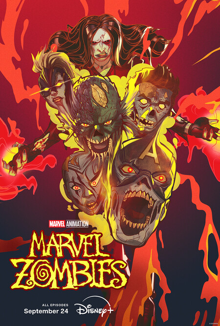 Poster Disney Plus Marvel Zombies