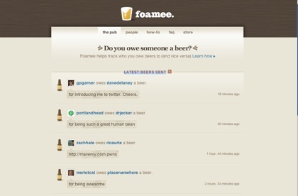Foamee, seguimiento de las cervezas que nos deben