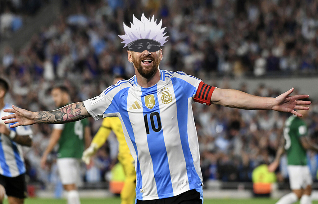 Cuando el creador de Jujutsu Kaisen tuvo que descansar por problemas de salud y lo único que se le ocurrió fue ver jugadas de Messi 