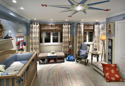 Un dormitorio marino.