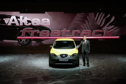 Presentación del Seat Altea Freetrack en el Salón de Barcelona