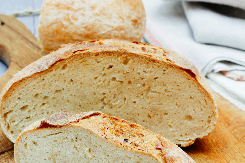 Cómo hacer pan de hogaza casero. Receta sencilla