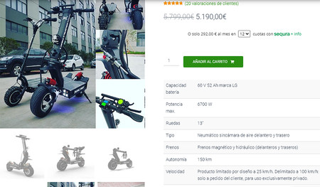 Patinete Electrico 100kmh Problemas Normativa Ley 1