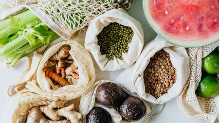 Fruta, verdura y legumbres a granel