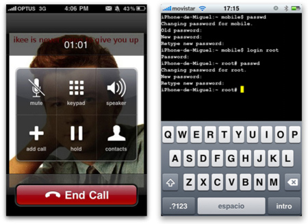 El primer gusano que ataca a los iPhone jailbreakeados y como evitarlo