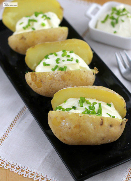Patatas asadas en el horno. Receta