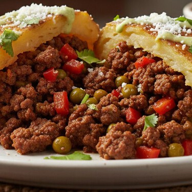 Papas rellenas con carne molida: una receta fácil, rápida, económica, rendidora y para comer cualquier día