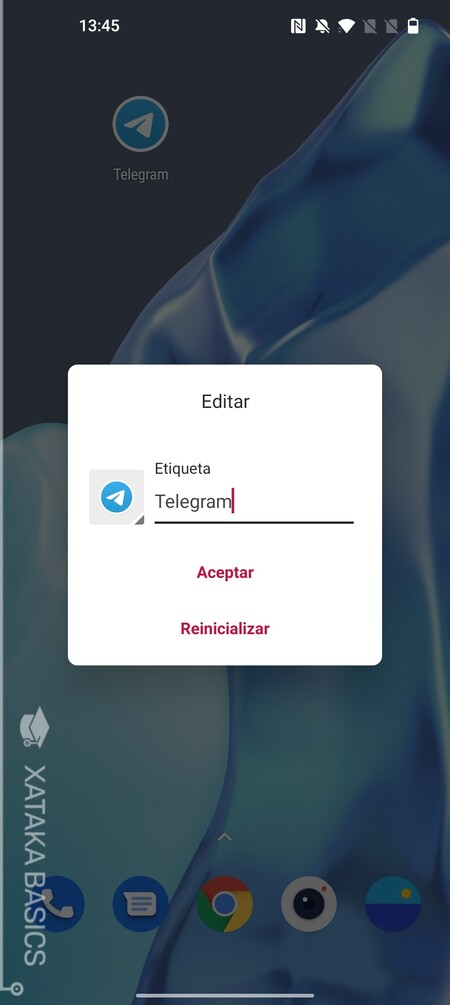 Edita El Acceso Directo A Una App