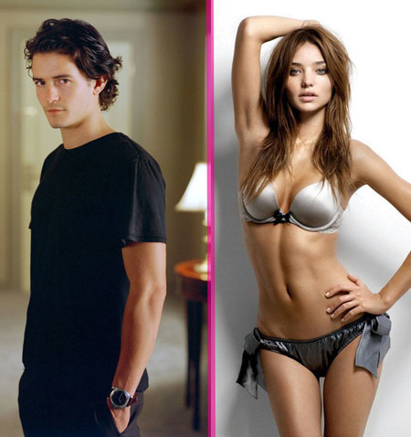 Orlando Bloom, si Miranda Kerr ya no te pone tontuelo, ¡yo te doy un par de nombres!