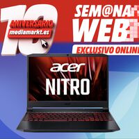 Este portátil gaming es una ganga en el Aniversario de MediaMarkt: Acer Nitroo 5 por sólo 599 euros