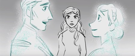 Disney publica una escena eliminada de 'Frozen 2', en la que muestra por qué los padres nunca revelaron los poderes de Elsa a Anna