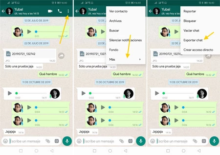 Cómo descargar archivos de WhatsApp y dónde se guardan