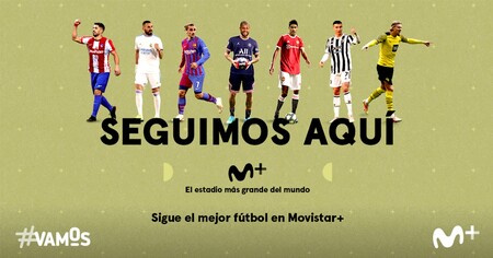 Fútbol en Movistar: precios, canales y condiciones para ver la temporada 2021/2022