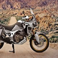 GPS, maletas y caballete central por 300 euros para la Honda Africa Twin Adventure Sports Garmin Travel Edition 