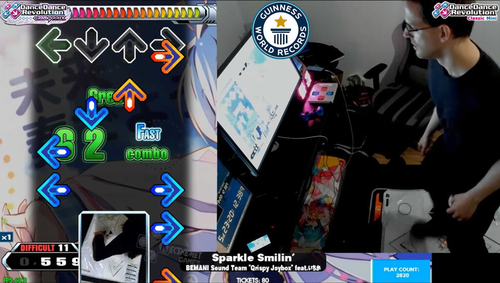 Jugar seis días sin parar a un videojuego dejaría a cualquiera al borde del desmayo. A este fan le sirvió para conseguir un récord histórico