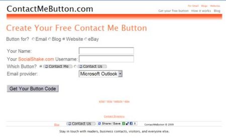 Contact Me Button, botón de contacto para añadir a nuestra web