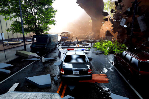 Trabajaron en GTA, pero les fue tan mal que su nuevo juego es lo contrario, un sandbox con destrucción "realista" y monstruos a lo Godzilla
