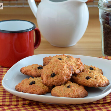 Galletas de avena con pasas