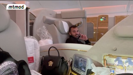 Aurah y Jesé viajan en primera clase