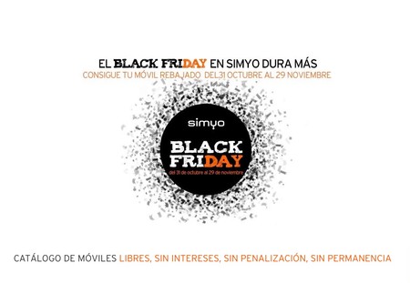 El Black Friday en Simyo dura más: móviles rebajados hasta el 29 de noviembre