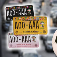 CDMX lanza placas de edición limitada del Mundial 2026: quién puede obtenerlas, cuánto cuestan y a partir de cuándo se pueden tramitar 