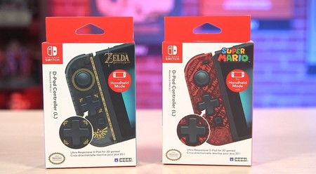 Los Joy Con con cruceta llegarán en septiembre a occidente, pero sólo se pueden usar en modo portátil