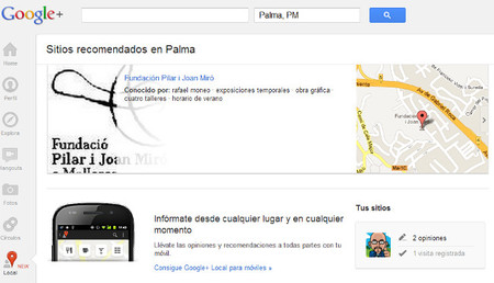 Las páginas de Google Plus Local para tu empresa