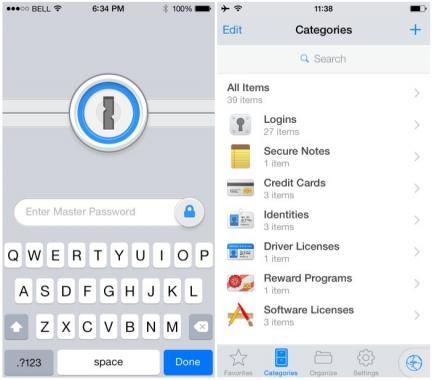 1Password actualiza sus aplicaciones para iOS y OS X