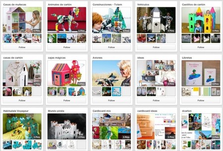 Juguetes de carton