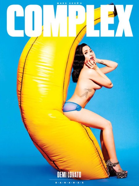 Demi Lovato está que lo tira y posa en pelota picada (por partida doble)