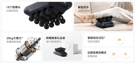 masajeador fascial Mi Home Multi-Head 3C