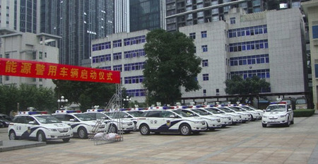 BYD suplirá a la policía china con 500 vehículos eléctricos para patrullar