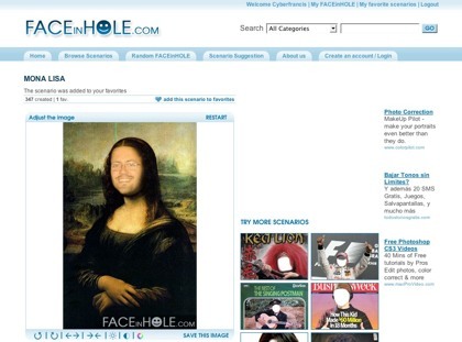 FaceInHole, ponle tu rostro a los escenarios