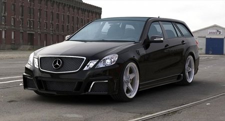 Mercedes Clase E por GWA-Tuning