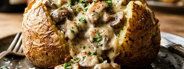 Cómo hacer papas rellenas de salsa cremosa de champiñones enlatados: una receta económica y lista en solo 30 minutos 