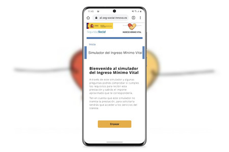 Cómo saber si puedes acceder al ingreso mínimo vital desde el móvil con el simulador de la Seguridad Social