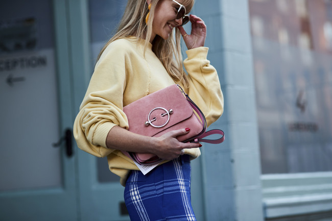 street style londres semana moda color