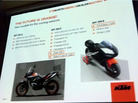 KTM filtra los planes de la marca para los próximos tres años