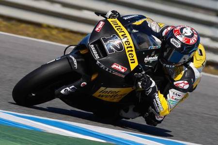 MotoGP 2012: Thomas Luthi y Romano Fenati, los más rápidos en el primer día de los IRTA de Jerez