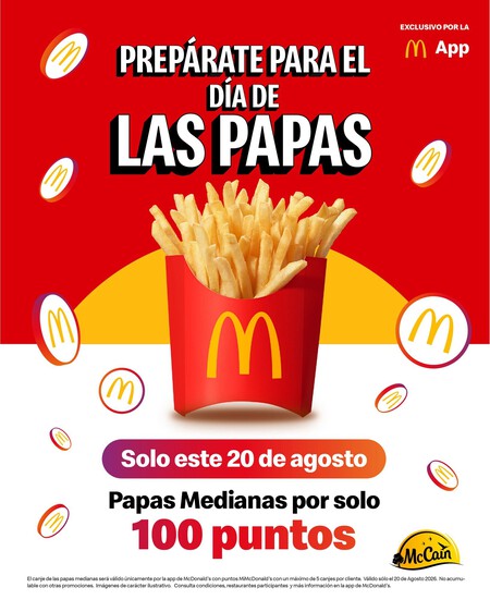 Celebra el Día de las papas fritas 2026 con promos al 2x1, a 1 peso y gratis  en estos restaurantes de México