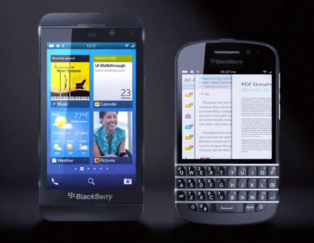 BlackBerry 10 y sus principales gestos en vídeo