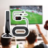 Con 199 pesos dejas de depender del streaming para ver el Mundial. Antena para interiores con capacidad 4K en Amazon  