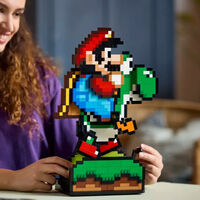Si te encantan los LEGO y Mario Bros, este set tiene todo lo que necesitas: tiene una manivela para mover a Yoshi y está a precio mínimo